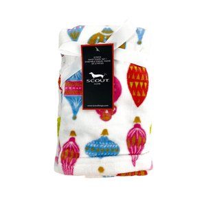 SCOUT HOME Holiday Ornaments 2 PC Hand Towel Set